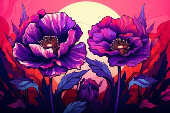 Download Botanical Textures Floral Poppy Nature - Textures Collection