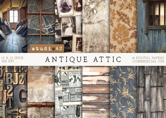 Download Grunge Attic Digital Textures Graphics - Textures Collection