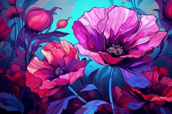 Download Garden Illustrations Botanical Textures - Textures Collection