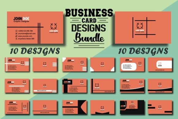 Download Business Card Designs Bundle - Business card designs Collection