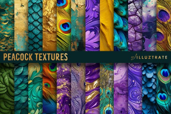 Download Peacock Digital Textures | Purple - Textures Collection