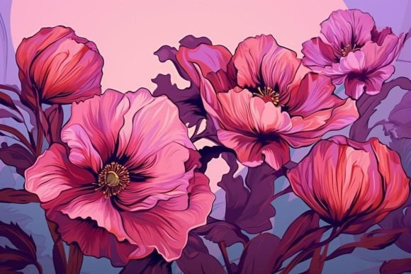 Download Botanical Textures Floral Poppy Nature - Textures Collection