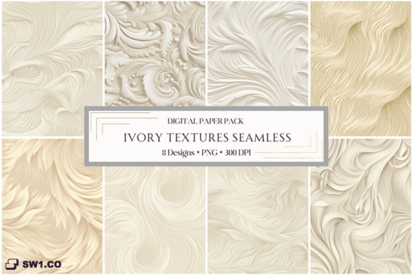 Download Ivory Textures Seamless Backgrounds - Textures Collection